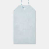 Étiquette cadeau éléphant (Dos)