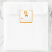 Étiquette Cadeau Éléphant de Cirque (Sac)