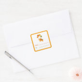 Étiquette Cadeau Éléphant de Cirque (Enveloppe)