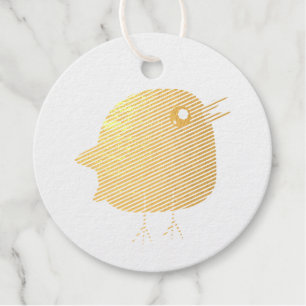 Étiquette-cadeau Enfants mignonette birdy