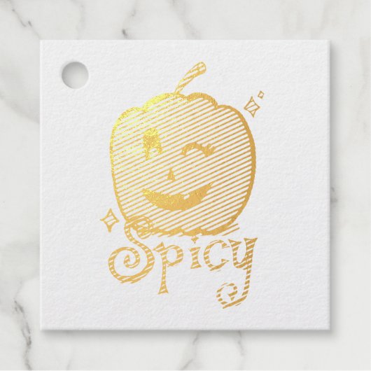 Étiquette-cadeau Épice Citrouille épicé (Devant)