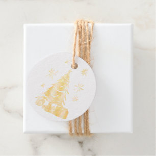Étiquette cadeau et encadrements cadeaux