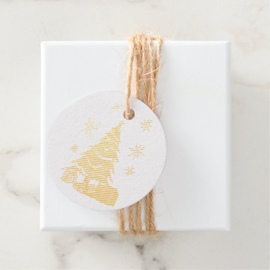 Étiquette cadeau et encadrements cadeaux (Avec boite)