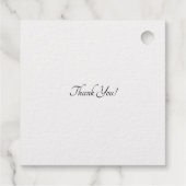 Étiquette-cadeau Étiquettes-cadeaux dorées (Dos)