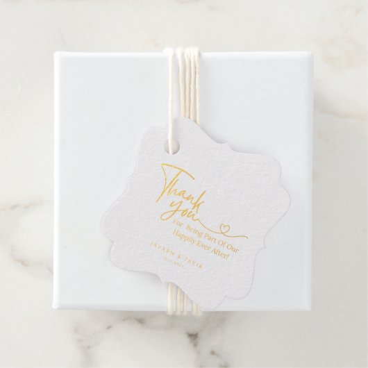 Étiquette-cadeau Favoriser l'étiquette de faveur (Avec boite)