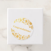 Étiquette-cadeau Félicitations (Avec boite)