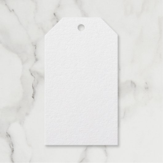 Étiquette Cadeau Feuille (Recto)