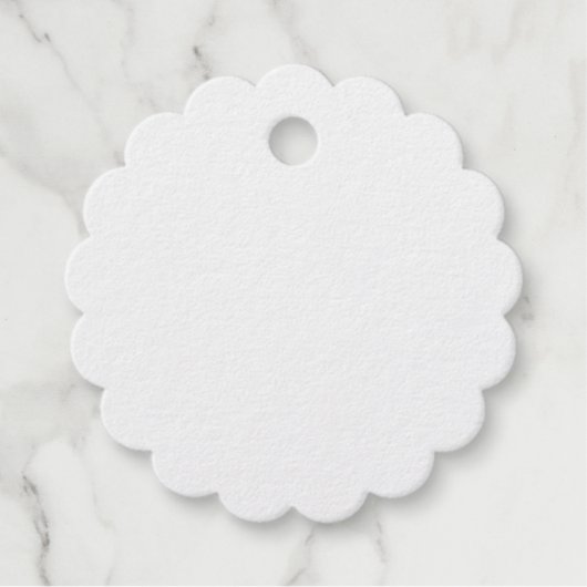 Étiquette-cadeau Feuille de papier d'aluminium Favori Tagueule (Devant)