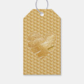 Étiquette cadeau Fil d'or (Devant)