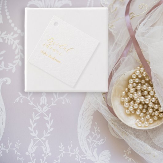 Étiquette-cadeau Fleur du Jardin français