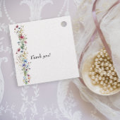 Étiquette-cadeau Fleur du Jardin français