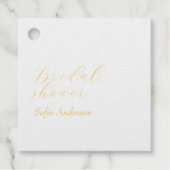 Étiquette-cadeau Fleur du Jardin français (Devant)