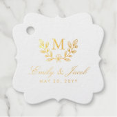 Étiquette-cadeau Fleurs de récolte (Devant)