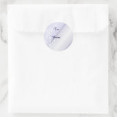 Étiquette Cadeau Flocons de Neige Danseurs (Sac)