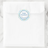 Étiquette cadeau flocons de neige Étoile de David (Sac)