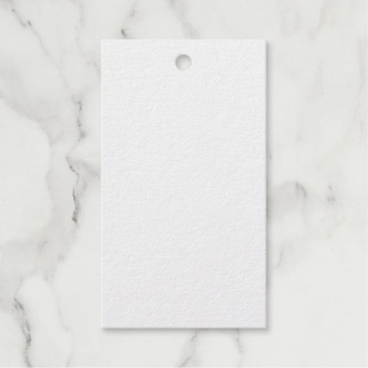 Étiquette cadeau Foil (Recto)