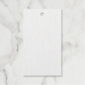 Étiquette cadeau Foil (Recto)