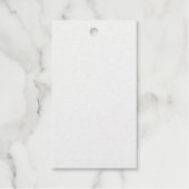 Étiquette cadeau Foil (Recto)