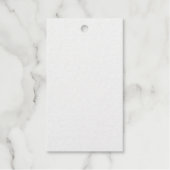 Étiquette cadeau Foil (Recto)