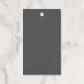 Étiquette cadeau Foil (Verso)