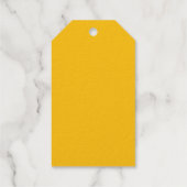 Étiquette cadeau Foil (Verso)