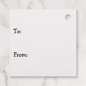 Étiquette-cadeau Gabe (Dos)