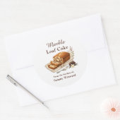 Étiquette Cadeau Gâteau Marbré (Enveloppe)