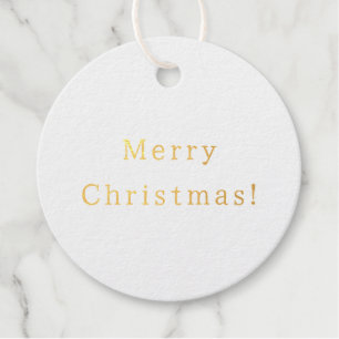 Étiquette-cadeau Gift Tag (jeu vidéo, 12 pcs) - Merry Christmas Foi