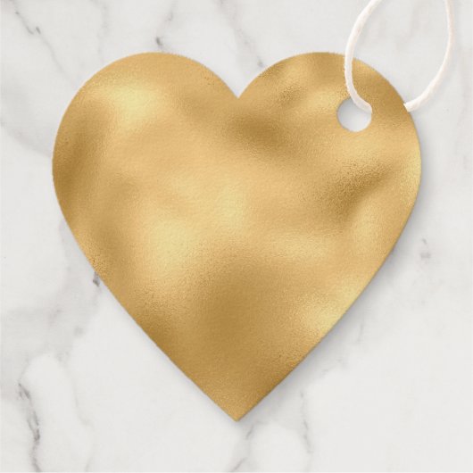 Étiquette-cadeau Glam (Dos)