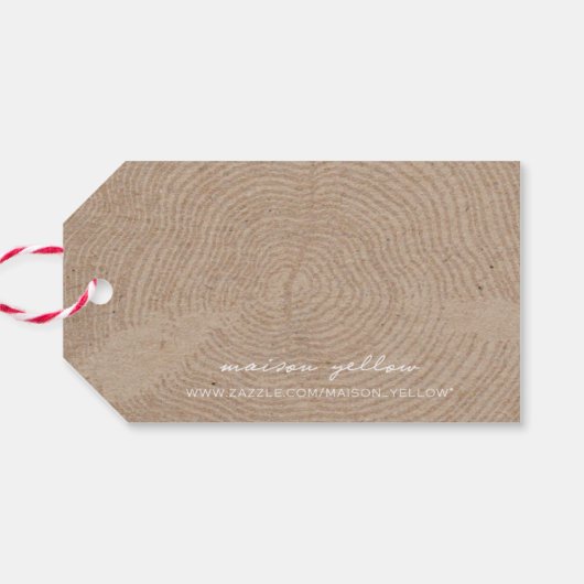 Étiquette cadeau Glamping (Dos Horizontal)