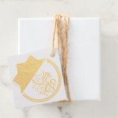 Étiquette-cadeau Gold Arabic Eid Mubarak Packaging Label Sticker (Avec boite)