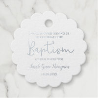 Gold Custom Modern Script Nom Bébé Fille baptême