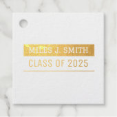 Étiquette-cadeau Graduation Ajouter votre photo (Devant)
