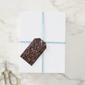 Étiquette cadeau grain de café (Avec de laficelle)