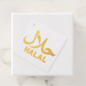 Étiquette-cadeau Halal Anglais Arabe (Avec boite)