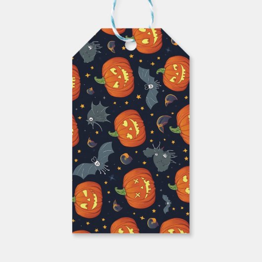 étiquette cadeau halloween (Dos)