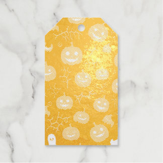 Étiquette cadeau Halloween avec design Éffrayant!
