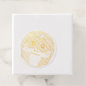 Étiquette-cadeau Hamster amusant et léger (Avec boite)
