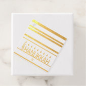 Étiquette-cadeau Hannukah (Avec boite)