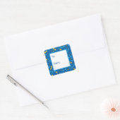 Étiquette cadeau Hanoukka Dreidels (Enveloppe)