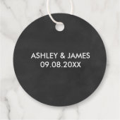 Étiquette cadeau Happy Trails, Noix & mélange de r (Dos)