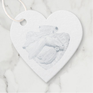 Étiquette-cadeau Horse Woodcarving