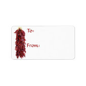 Étiquette cadeau Hot Stuff (Devant)