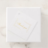 Étiquette-cadeau invitation de mariage (Avec boite)