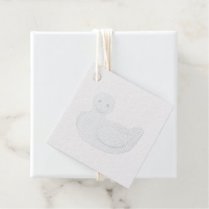Étiquette-cadeau Invitation pour les 3 ans de Quack and Splash Duck