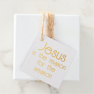 Étiquette-cadeau Jésus