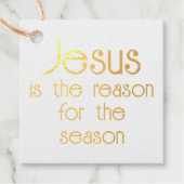 Étiquette-cadeau Jesus (Devant)