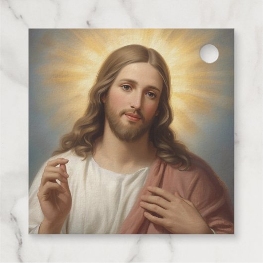 Étiquette-cadeau Jésus-Christ - Occasions religieuses (Dos)