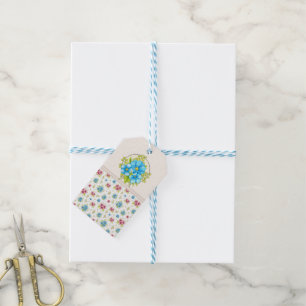 Étiquette Cadeau "Joliment Fleurie"