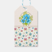 Étiquette Cadeau "Joliment Fleurie" (Devant)
